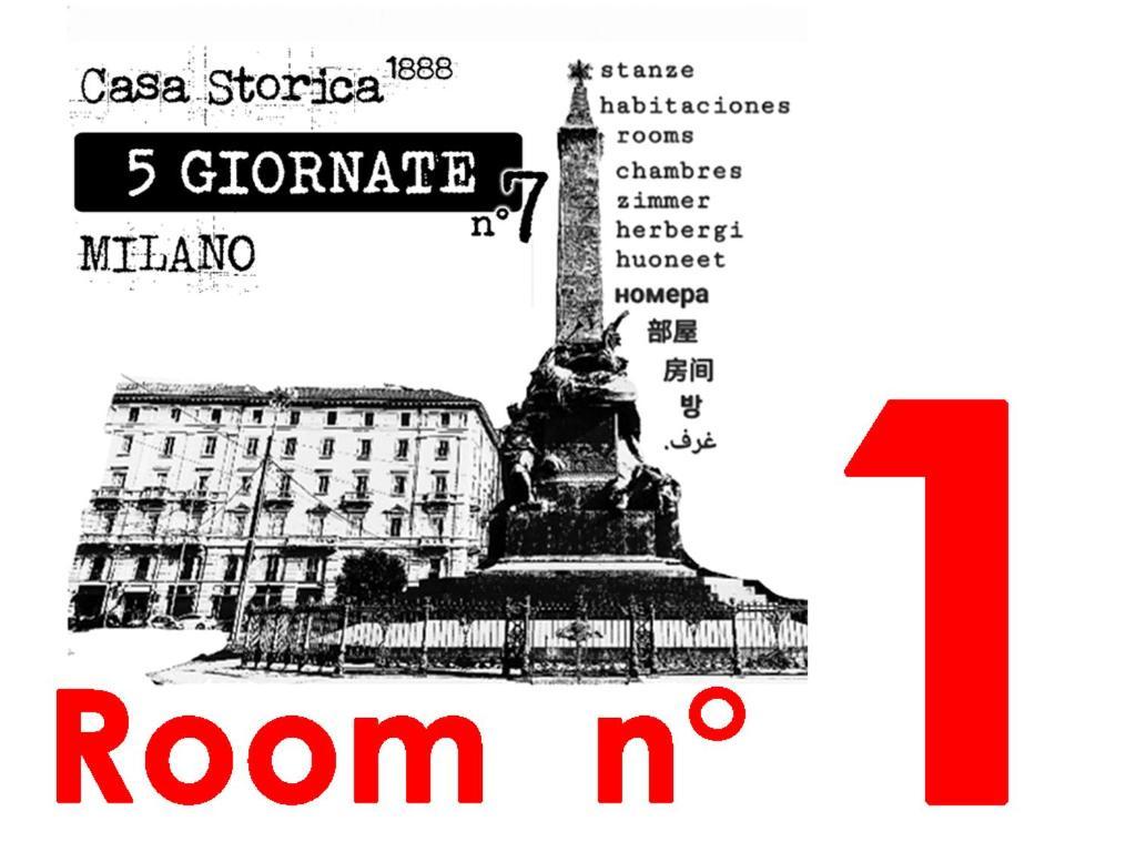 Hotel Casa Storica Piazza 5 Giornate Mediolan Pokój zdjęcie